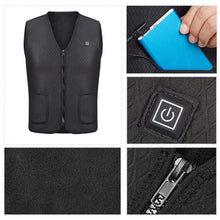 Load image into Gallery viewer, FLEXIBLE USB RECHARGEABLE INFRARED HEATING VEST - WOW BRANDZ