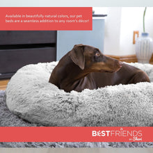 Load image into Gallery viewer, Calming Shag Vegan Fur Donut Cuddler - 36"x36" - WOW BRANDZ