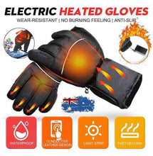 Load image into Gallery viewer, WATERPROOF RECHARGEABLE HEATED GLOVES FOR MEN WOMEN - ONE SIZE FITS THE MOST - WOW BRANDZ