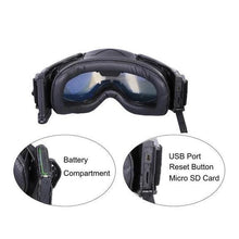 Load image into Gallery viewer, Camera Ski Goggles - WOW BRANDZ