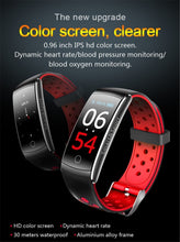 Load image into Gallery viewer, Smart Bracelet Heart Rate Monitor Waterproof Fitness Tracker Bluetooth Watch Band - WOW BRANDZ
