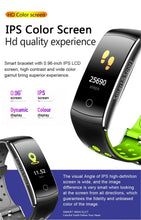 Load image into Gallery viewer, Smart Bracelet Heart Rate Monitor Waterproof Fitness Tracker Bluetooth Watch Band - WOW BRANDZ