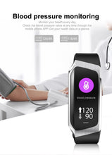 Load image into Gallery viewer, E18 Smart Band - Heart Rate Monitor, Sport Bracelet IP67 Waterproof Fitness Tracker - WOW BRANDZ