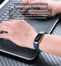 Load image into Gallery viewer, E18 Smart Band - Heart Rate Monitor, Sport Bracelet IP67 Waterproof Fitness Tracker - WOW BRANDZ