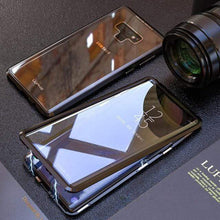 Load image into Gallery viewer, Case For Samsung Galaxy S8 Plus S8Plus S9 Note 9 8 Magnetic Metal Bumper Tempered Glass Cover For Samsung S8 Case coque - WOW BRANDZ
