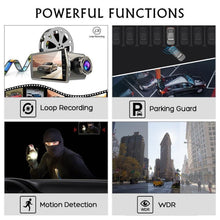 Load image into Gallery viewer, Dash Cam Dual Lens Car DVR Vehicle Camera Full HD 1080P - WOW BRANDZ