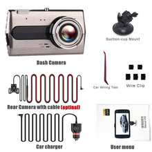 Load image into Gallery viewer, Dash Cam Dual Lens Car DVR Vehicle Camera Full HD 1080P - WOW BRANDZ
