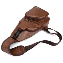 Load image into Gallery viewer, Cross-Chest Bag with USB Charging Socket - WOW BRANDZ