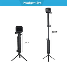 Load image into Gallery viewer, 3 Way Folding Monopod Selfie Stick - WOW BRANDZ - WOW BRANDZ