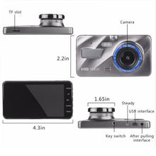 Load image into Gallery viewer, Front and Rear Dual Car Dash Cam Surveillance - WOW BRANDZ
