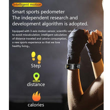 Load image into Gallery viewer, Smart Bracelet Heart Rate Monitor Waterproof Fitness Tracker Bluetooth Watch Band - WOW BRANDZ