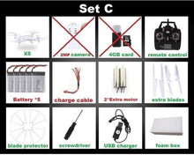 Load image into Gallery viewer, Drone Quad-copter X5C (Upgrade Version) RC With 2MP HD Camera - WOW BRANDZ