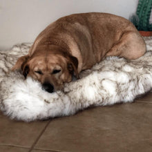 Load image into Gallery viewer, Orthopedic Sofa Dog Bed With Vegan Fur, Memory Foam - WOW BRANDZ