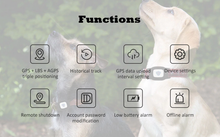 Load image into Gallery viewer, GPS Tracker Pet Tracking Collar Waterproof, Adjustable - WOW BRANDZ