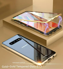 Load image into Gallery viewer, 360° Magnetic Case For Samsung S10 Plus S9 Note 10 + Double Sided Tempered Glass - WOW BRANDZ