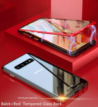Load image into Gallery viewer, 360° Magnetic Case For Samsung S10 Plus S9 Note 10 + Double Sided Tempered Glass - WOW BRANDZ
