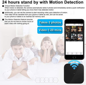 WiFi Surveillance Camera 1080P HD | Motion Activated Camera | Remote Live View W/ Audio - WOW BRANDZ