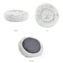 Load image into Gallery viewer, Calming Shag Vegan Fur Donut Cuddler - 23&quot;x23&quot; - WOW BRANDZ
