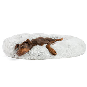 Calming Shag Vegan Fur Donut Cuddler - 45"x45" - WOW BRANDZ