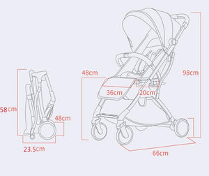 Travel Stroller - Ultra Light - WOW BRANDZ