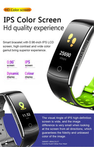 Smart Bracelet Heart Rate Monitor Waterproof Fitness Tracker Bluetooth Watch Band - WOW BRANDZ