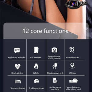 E68 Smart watch Bracelet - Blood Pressure Monitor Android iOS 8.0 and above - WOW BRANDZ