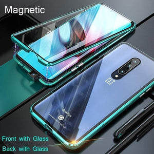 Ultra Magnetic Adsorption Phone Case Metal Edge Cover For OnePlus 6, 6T, 7, 7 Pro. - WOW BRANDZ