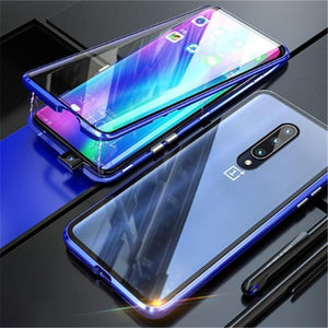 Ultra Magnetic Adsorption Phone Case Metal Edge Cover For OnePlus 6, 6T, 7, 7 Pro. - WOW BRANDZ