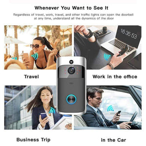 Wifi Wireless Doorbell Smart Video Camera - WOW BRANDZ