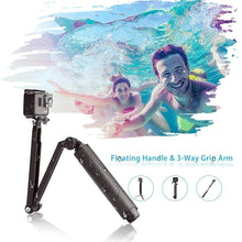 Load image into Gallery viewer, 3 Way Folding Monopod Selfie Stick - WOW BRANDZ - WOW BRANDZ
