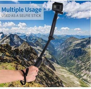 3 Way Folding Monopod Selfie Stick - WOW BRANDZ - WOW BRANDZ