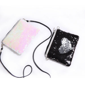 Children Mini Clutch Bag Sequins Color Change - WOW BRANDZ