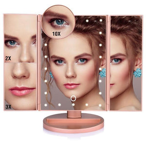 LED Touch Screen Makeup Mirror - WOW BRANDZ