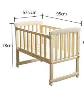 2 in 1 baby  sleep crib baby bed cradle - WOW BRANDZ