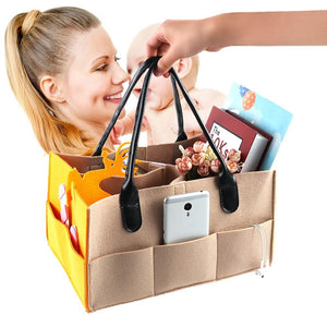 New Foldable  Baby Caddy Storage Basket - WOW BRANDZ