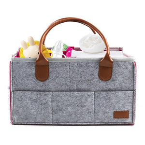 New Foldable  Baby Caddy Storage Basket - WOW BRANDZ