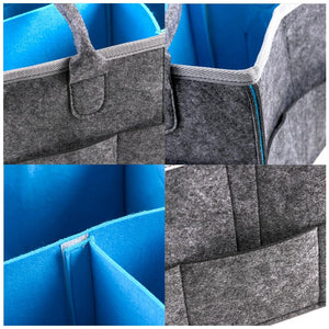 New Foldable  Baby Caddy Storage Basket - WOW BRANDZ