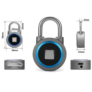 Biometric Fingerprint Thumbrint Door Lock - WOW BRANDZ