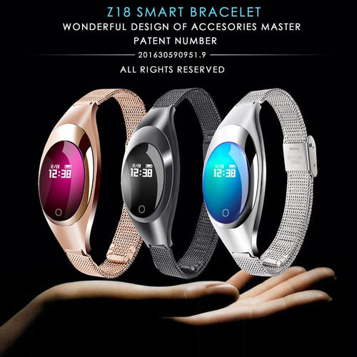 Smart Watch - Blood Pressure Heart Rate Monitor, Fitness Tracker, Pedometer. - WOW BRANDZ