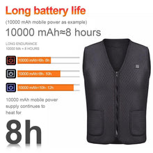 Load image into Gallery viewer, FLEXIBLE USB RECHARGEABLE INFRARED HEATING VEST - WOW BRANDZ
