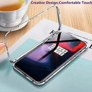 Ultra Magnetic Adsorption Phone Case Metal Edge Cover For OnePlus 6, 6T, 7, 7 Pro. - WOW BRANDZ