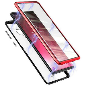 360° Magnetic Case For Samsung S10 Plus S9 Note 10 + Double Sided Tempered Glass - WOW BRANDZ