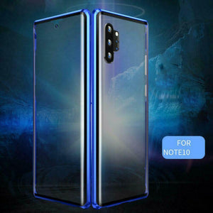 360° Magnetic Case For Samsung S10 Plus S9 Note 10 + Double Sided Tempered Glass - WOW BRANDZ