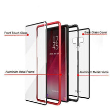 Load image into Gallery viewer, 360° Magnetic Case For Samsung S10 Plus S9 Note 10 + Double Sided Tempered Glass - WOW BRANDZ
